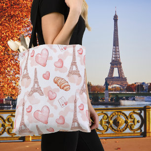 Pariser Romantik Valentinstag Tasche