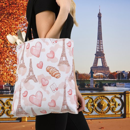 Pariser Romantik Valentinstag Tasche