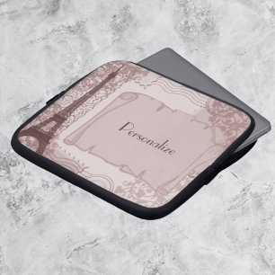 Pariser rosa Laptop-Hülle Laptopschutzhülle