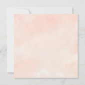 Pariser Rose Manor House Brautparty Einladung (Rückseite)