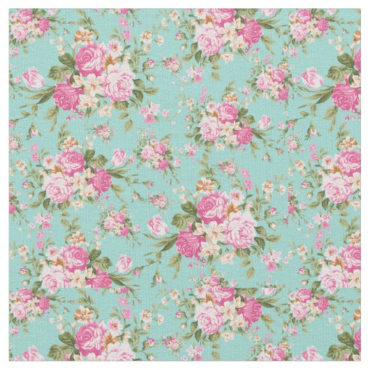 Pariser Rosen Stoff (Nahaufnahme)