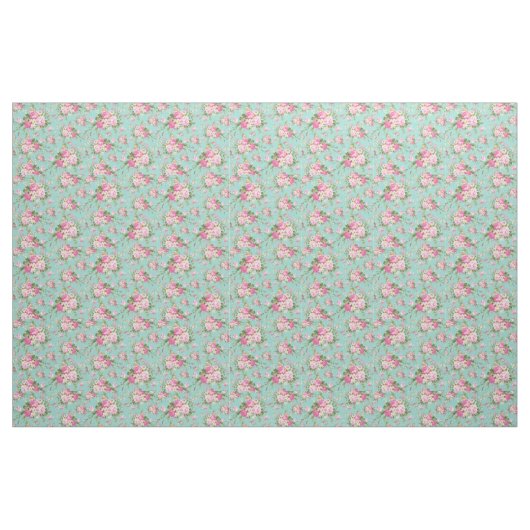 Pariser Rosen Stoff (Fat Quarter (45,7 x 55,9 cm))