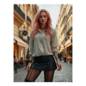 Pariser Schönheit Poster (Vorderseite)