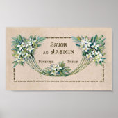 Pariser Seifenlabel Poster (Vorne)