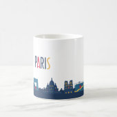 Pariser Skyline Kaffeetasse (Mittel)