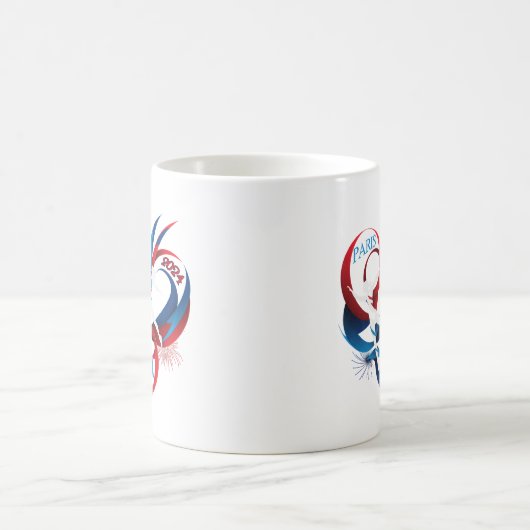 Pariser Sommer-Olympia Kaffeetasse (Mittel)