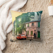 Pariser Sonnenuntergang Kissen (Decke)