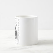 Pariser Souvenir Kaffeetasse (Mittel)