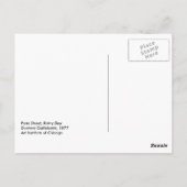 Pariser Straße, Rainy Day Postkarte (Rückseite)