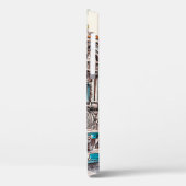  Pariser Straßenansicht des Theaters Wicked cafe p Case-Mate iPhone Hülle (Rückseite / Links)