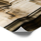 Pariser Straßenschilder Poster (Ecke)