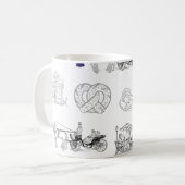 Pariser Traum-Tasse Kaffeetasse (Vorderseite Links)