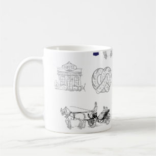 Pariser Traum-Tasse Kaffeetasse