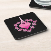 Pariser Turm Getränkeuntersetzer (Linke Seite)
