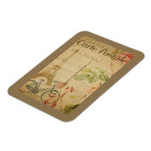 Pariser Vintage mit Eiffelturm Magnet (Linke Seite)