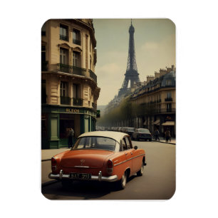 Pariser Vintage-Poster Magnet