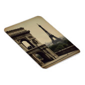 Pariser Vintage-Poster Magnet (Rechte Seite)