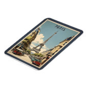Pariser Vintage-Poster Magnet (Linke Seite)