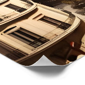 Pariser Vintage-Poster Poster (Ecke)