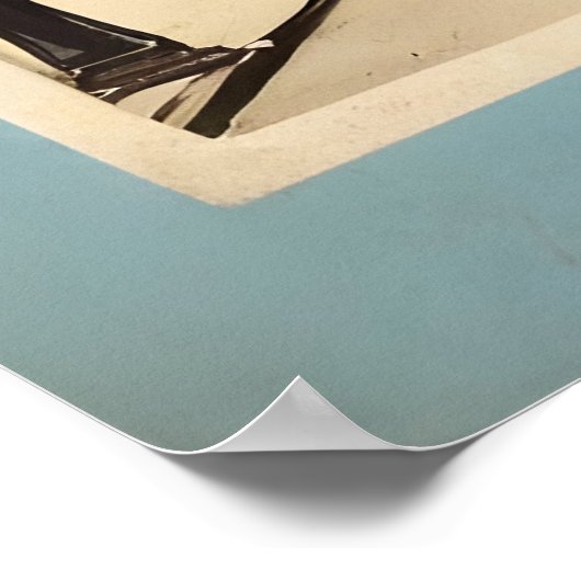 Pariser Vintage-Poster Poster (Ecke)