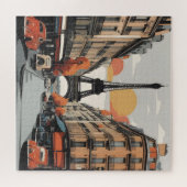 Pariser Vintage-Poster Puzzle (Horizontal)