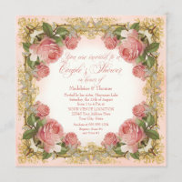 Pariser Vintage Rose Manor House Paare Dusche