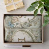 Pariser Vintager Frame Dragonfly Butterfly Seidenpapier (Geschenk)