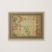 Pariser Vintages mit Eiffel-Turm Puzzle (Horizontal)