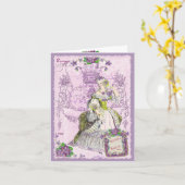 Pariser Violette Rosee Parfume Karte (Gelbe Blume)