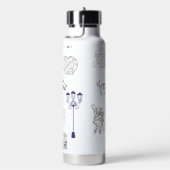 Pariser Wasserflasche Trinkflasche (rechts)