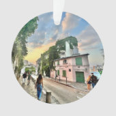 Pariser Weihnachtsbaumdekoration (doppelseitig) Ornament (Vorderseite)