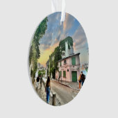 Pariser Weihnachtsbaumdekoration (doppelseitig) Ornament (Vorderseite)