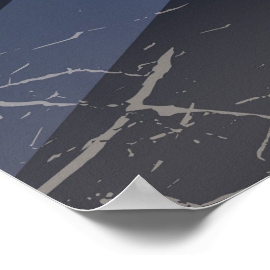 Pariser Wein trinken Vintages Reiseplakat Poster (Ecke)