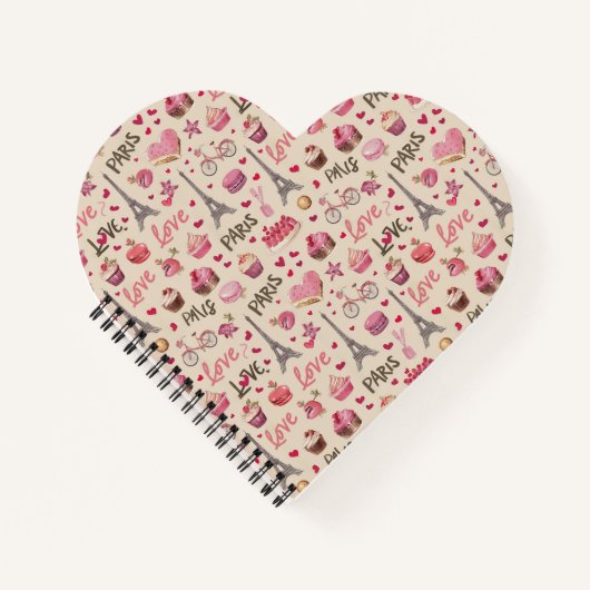 "Pariser Whimsy" Notizblock (Vorderseite)