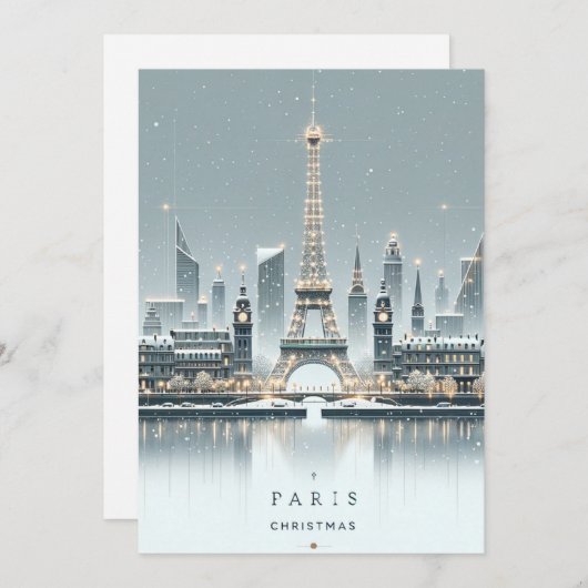 Pariser Winter Elegance - Weihnachten in der Stadt (Vorne/Hinten)