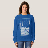 Pariser Winterblick Sweatshirt (Vorne ganz)