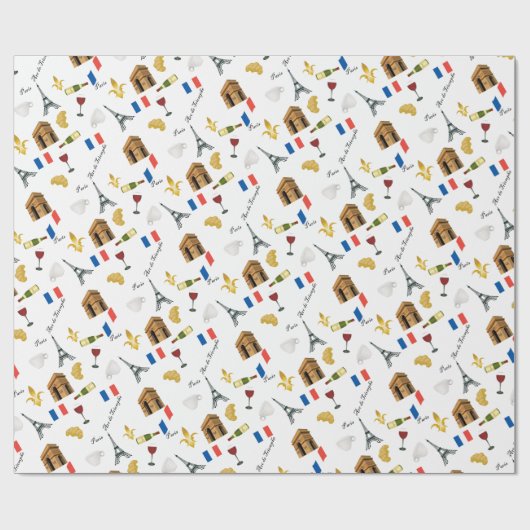 Pariserin Geschenkpapier (Flach)