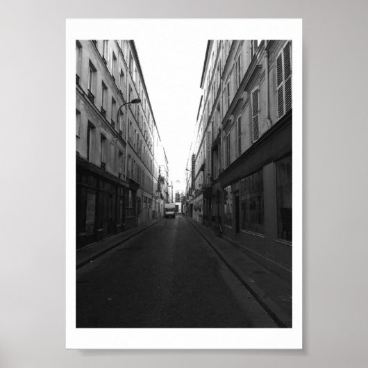 Parisian Alley Poster (Vorne)