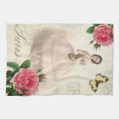 Parisian Ballerina Geschirrtuch (Horizontal)