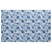 PARISIAN BLOOM Blue Rose Stoff (Yard (91,4 cm))