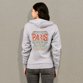 Parisian Bloom Love Symphony Women Full-Zip Hoodie