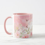 Parisian Blossom - Personalisierte Tasse des Eiffe (Links)