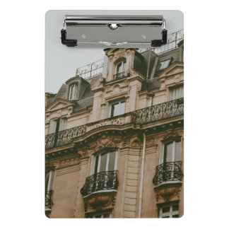 Parisian Building  Mini Klemmbrett