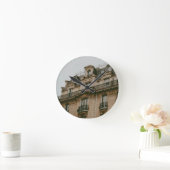 Parisian Building Runde Wanduhr (Zuhause)