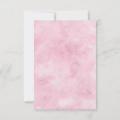 Parisian Charm Gem sagte sie Yes Engagement Party Einladung (Rückseite)