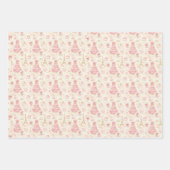 Parisian Coquette Christmas Geschenkpapier Set (Vorderseite 3)