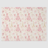 Parisian Coquette Christmas Seidenpapier (Vorderseite)