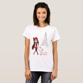 Parisian Girl T-Shirt (Vorne ganz)