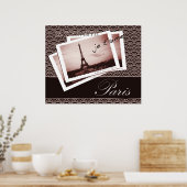 Parisian Postcards Poster or Print (Küche)