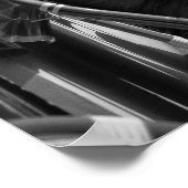 Parisian Street Scene - Poster (Ecke)